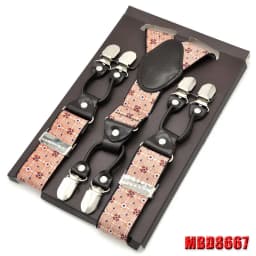 Man's Suspenders Casual Straps Y-Back Shape Men's Trousers Suspensorio Elastic Clips-On Ceinture Suspendue 3.5*120cm
