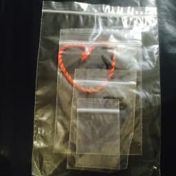 11* White Thick Mini Ziplock Bag 100pcs/pack, Clear Big to Small ZIP Bag Plastic Sealed Bags Waterproof, Jewelry Packing Display