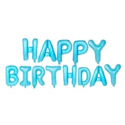 16 inch Letters HAPPY BIRTHDAY Foil Balloons Happy Birthday Party Decoration Kids Alphabet Air Balloons Baby Shower Supplies