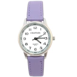 Chaoyada Child Watches Girl Leather Strap Learn Time Kids Watch Students Quartz Wristwatch Casual Fashion Children's Gifts
