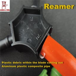 Plumbing tools 2pcs/bag 16/20/25/26/32mm PEX-AL Internal hand Reamer pex-al-pex pipe Calibrator tool Fitting for Plumbing Pipe