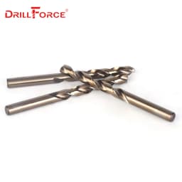 Drillforce Tools M42 Cobalt Drill Bit Set,HSS-CO Drill Set 0.5-10MM, for Drilling on Hardened Steel, Cast Iron & Stainless Steel