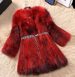 New Arrival Real Fox Fur Coat Lady Top Selling Factory Wholesale Natural Fox Fur Jacket 100% Genuine Fur Overcoat DFP822