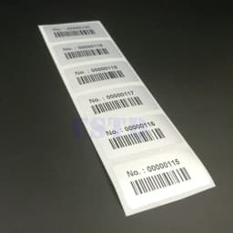 1 Roll Digital 1000pcs Waterproof Consecutive Number Labels Number Stickers Tags Serial Numbers and Barcode 40mm x 20mm
