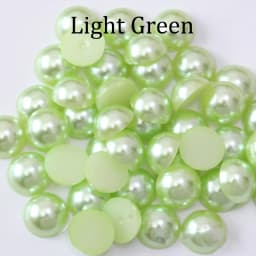 2/3/4/5/6/8/10/12/14mm Imitation Pearl ABS Plastic Half Round Loose Bead for DIY Jewelry Making Accessories Nail Art Crafts