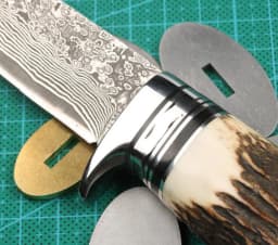 1Piece Brass / Stainless Steel Knife Guard for Custom Knife Making Handle Bolster DIY Parts