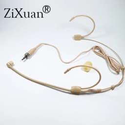 Headband Head Wearing Unidirectional Microphone for Shure Sennheiser AKG MiPro Audio Technica 4Pin 3Pin TA4F 3.5mm Lock