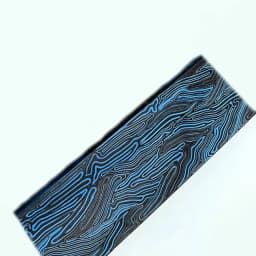 2Pcs G10 Knife handle Material Diy Tool Handle Composite Material Damascus Pattern G-10 Tool Holder Patch Material 130x45x8mm