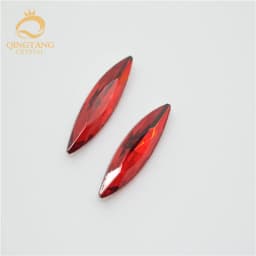 Navette Glass Crystal Pointback Color Rhinestone Strass Stones Clothing Crafts Jewelry Making 10mmX35mm 10mmx48mm 30pcs
