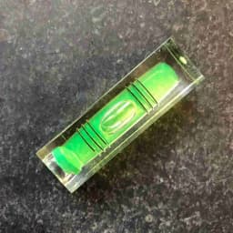 QASE High Precision CNC Acrylic Spirit Level Bubble 3 Lines Size 52x18x15mm 40x15x15mm 1PCS
