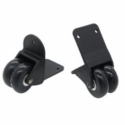 2pc Replacement Luggage Wheel Double Row Roller Load Bearing Directional Suitcase Mute Wheel DIY Parts for Office Outdoor Travel