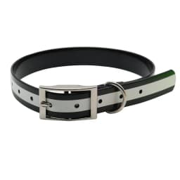 High Quality Pet Dog Collar TPU+Nylon Night Glowing Reflective Safety Collars Deodorant Waterproof Collar Pet Supplies