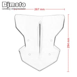 MT FZ 09 Windscreen Windshield Motorcycle Wind Deflectors For YAMAHA MT09 FZ09 MT-09 FZ-09 2017- 2020