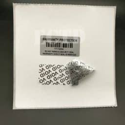 100pcs Warranty Protection Sticker 1.57" x  0.79" ( 40mm x 20mm )Security Seal Tamper Proof Warranty Void Label Stickers