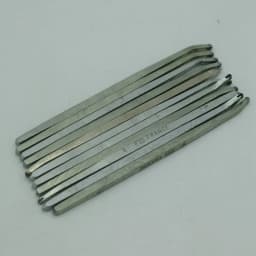Size 5-15 Millgrain Wheels 67mm HSSL Square Handle For Graving Jewellery Making Tools