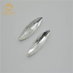 Navette Glass Crystal Pointback Color Rhinestone Strass Stones Clothing Crafts Jewelry Making 10mmX35mm 10mmx48mm 30pcs