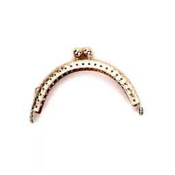 20 Pcs/Lot 8.5 CM Size Double Bead Semicircular Metal Purse Frame Kiss Clasp Clutch DIY Bag Accessory