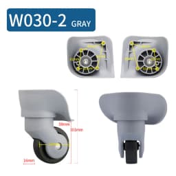 Luggage Replacement Wheels Suitcase on Wheels Replacement 14-30 Inch Luggage Accessories Silent Wheels for A  Luggage Casters