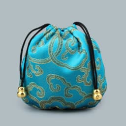12pcs 11x11cm Silk Drawstring Pouch Bag for Necklace Bracelet Beads Jewelry Packaging Christmas Wedding Gift Organizers Pocket