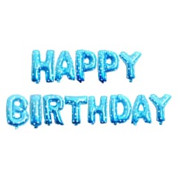 16 inch Letters HAPPY BIRTHDAY Foil Balloons Happy Birthday Party Decoration Kids Alphabet Air Balloons Baby Shower Supplies