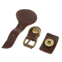 2pcs/Lot Sew on Leather Magnetic Snap Buckle Replacement Bag Fastener Making DIY Handmade Bag Lock Hardware Accessories KZ0263