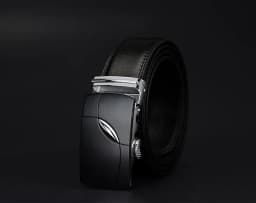 COWATHER 2021 cow genuine leather belts for men automatic alloy buckle black brown color cz035