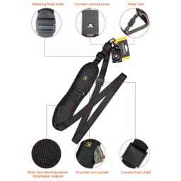 Portable Shoulder Camera Strap for DSLR Digital SLR Camera Canon Nikon Sonys Quick Rapid Camera Accessories Neck Strap Belt