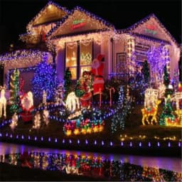 Outdoor Christmas LED String Lights 100M 50M 30M 20M 10M 2M Decorative Fairy Light Holiday Lights Lighting Tree garland Decor