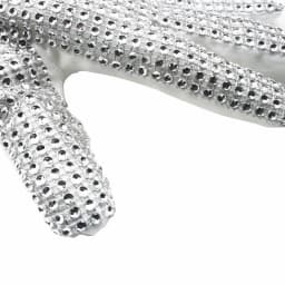 Handmade Classic Michael Jackson Unique Collection Silver Perform Glove Punk Adults