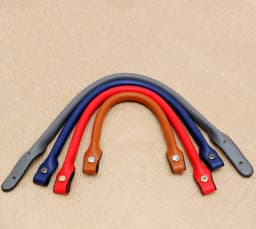 Hand strap Luggage Bags accessories Leather Handle DIY Women's Lady Handbag Length 32cm and 42cm Multicolor 1 pair/lot