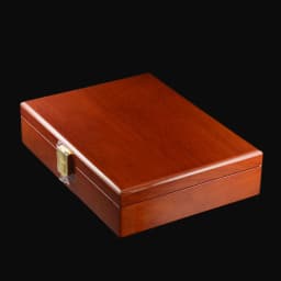 Luxury Cufflinks Gift Box 20pairs Capacity Cufflinks box High Quality Painted Wooden Box Authentic 240*180*55mm Free Shipping