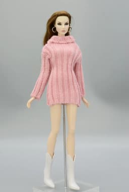 For Outfit Pullip Doll Accessories Princess Casual Suit Top Coat For 30 Cm Doll Clothes Sweater White Black Yellow 1/6