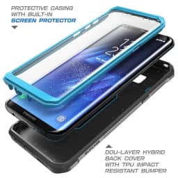 SUPCASE Cover For Samsung Galaxy S8 5.8 inch WITH Built-in Screen Protector Unicorn Beetle UB Pro Full-Body Rugged Holster Case