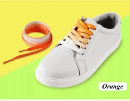 1Pair Colorful Silk shoelaces Candy Gradient Party Camping Boots Shoelace Canvas Strings Camping Shoes Lace Growing rainbow BC-2