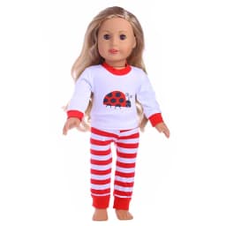 15 Styles Pajamas & Nightgown Cute Pattern Fit 18 Inch American Doll & 43Cm Baby Doll For Generation Accessories Girl's Toy