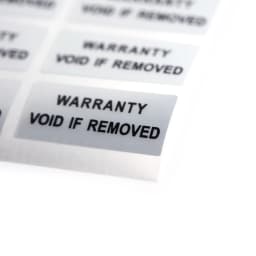 300pcs Printed Security Seals Tamper Evident Warranty Void Labels Sticker Seals 20mm X 10mm