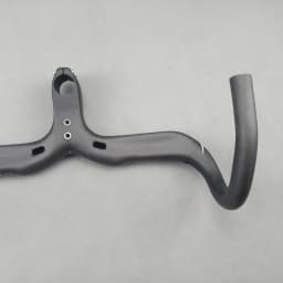 Integrated Bicycle Handlebar with Carbon Rod, 75mm Drop, 130mm, 400, 420/440x90, 100, 110, 120mm