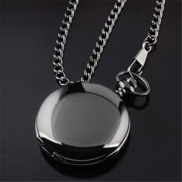 Antique Full Hunter Pure Color Quartz Pocket Watch Retro Steampunk Pendant Clock Hot Sale Souvenir Vintage Watches Dropshipping