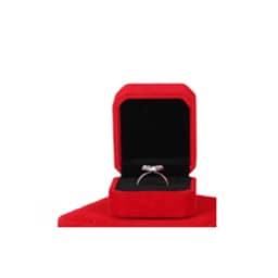 High Quality 1pc Square Wedding Velvet Earrings Ring Box Jewelry Display Case Gift Boxes Fashion Jewelry Box Accessories