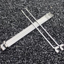 JAVRICK 10 Pcs Crochet Threader Beading Needles Stringing Tool DIY Jewelry Making 80mm NEW