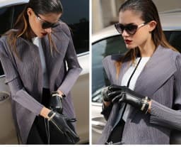 High Quality Elegant Women Leather Gloves Genuine Screen touch Gloves Autumn Spring Winter Thermal Hot Trendy Female Glove G570