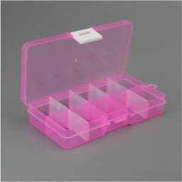 10 Slots ( Adjustable) Plastic Jewelry Box Storage Case Craft Jewelry Organizer Beads Diy Jewelry Making Joyero Organizador Z28