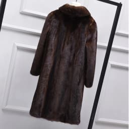 Mink mink fur fall and winter new mink fur coat women's fashion long long-sleeved fur jacket Fur coat women jacket
