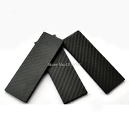 1piece 3K Carbon fiber board for DIY knife handle material Twill produce material
