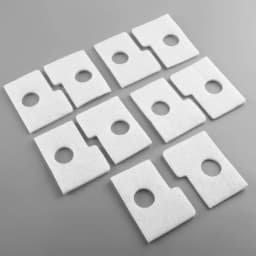 DRELD 10Pcs Air Filter Plate Kit Trimmer Parts For STIHL MS 180 170 MS180 MS170 018 017 Chainsaw Replacement Parts 1130 124 0800