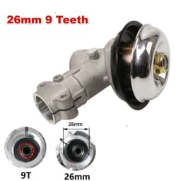 26/28mm 7/9T Trimmer Gearbox Brush Cutter Trimmer Replace Gear Head Gearhead Garden Power Tools Set