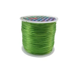 50M/Roll 0.8-1mm Color Flexible Elastic Crystal Line Rope Cord For Jewelry Making Beading Bracelet Wire Fishing Thread Rope