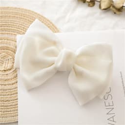 Vintage Linen Barrettes 2 Level Big Large Bow Hair Clip Korean Spring Ponytail Clip Hairgrips For Women Fashion Hair Accessories