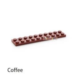 20pcs DIY Building Blocks Thin Figures Bricks 2x10 Dots Educational Creative Size Compatible With 3832 Plastic Toys for Children