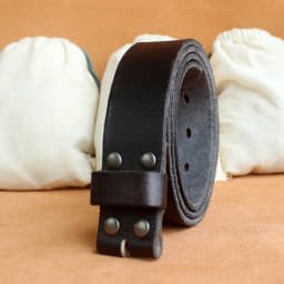 3.8cm Width Male Without Buckle Belts for Men Pin Buckle Holes Strap Cowskin Genuine Leather Strap Male No Buckle Belt for Men